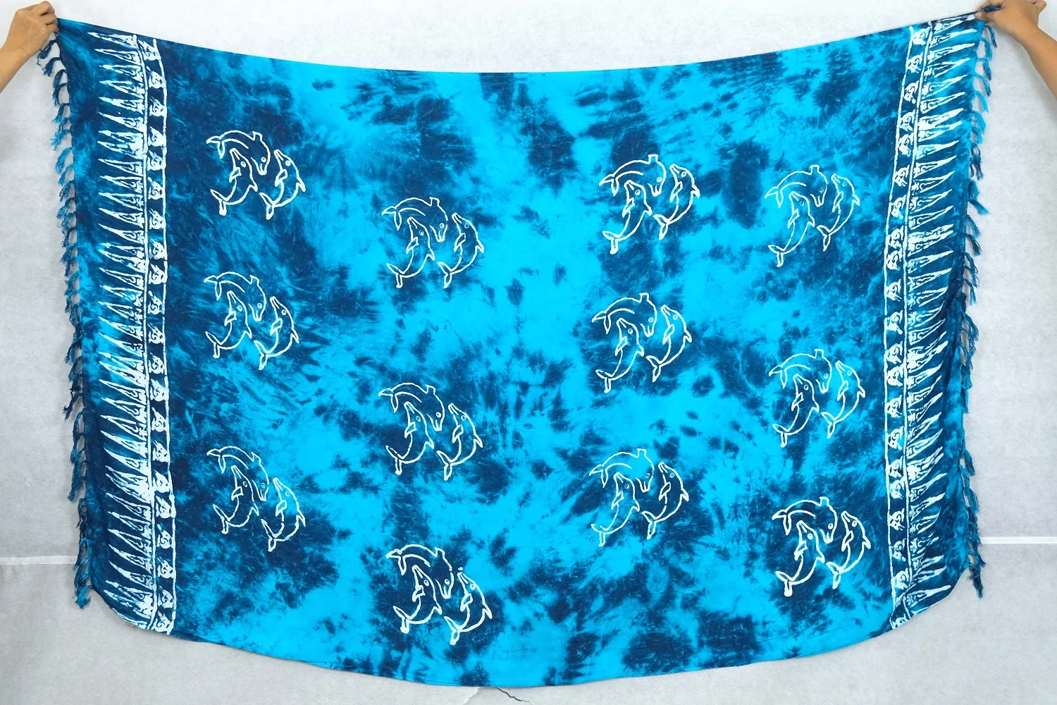 Mono Print Light Color Beautiful Fashionable Premium High Quality Rayon Fabric Sarong For Women Summer Clothing Wholesale Price