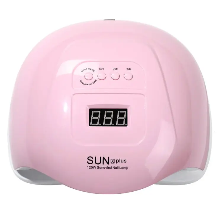 Fast Curing HD Digital Sreen White Pink USB Charger Mini 48W 54W 120WUV Led Nail Lamp With Charger