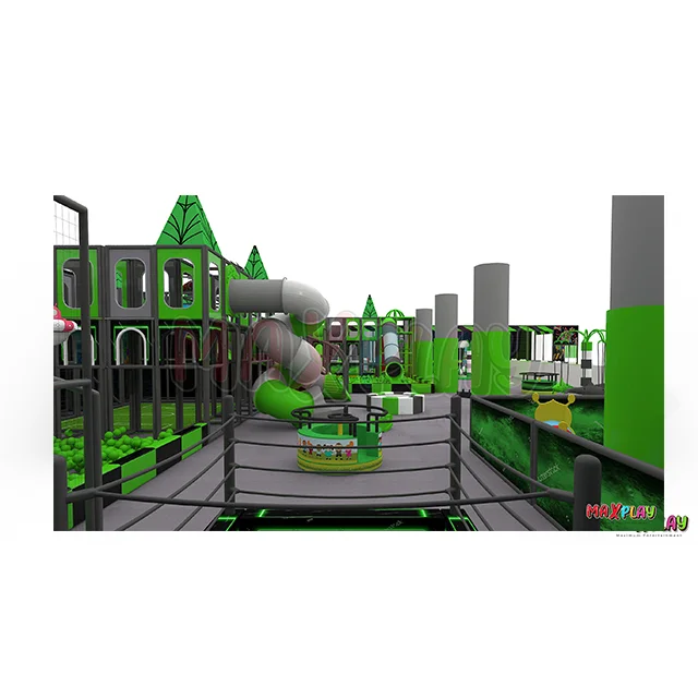 soft Play Center indoor Playground Kids Ball Pit with slides pickler equipment  themed ball pit with slide indoor playground
