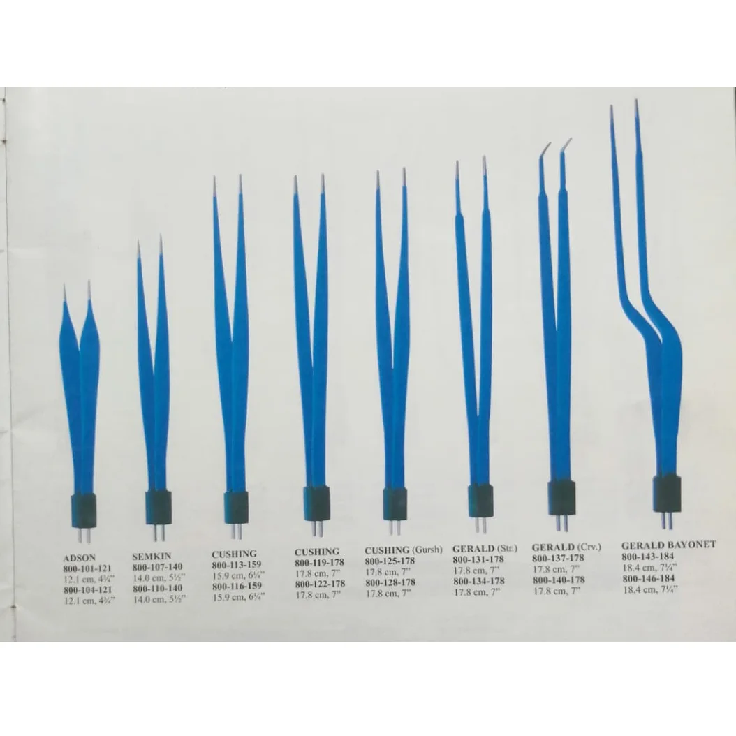 Plastic & reconstructive bipolar forceps professional quality stainless steel made top selling adson 12.1cm semkin 14cm