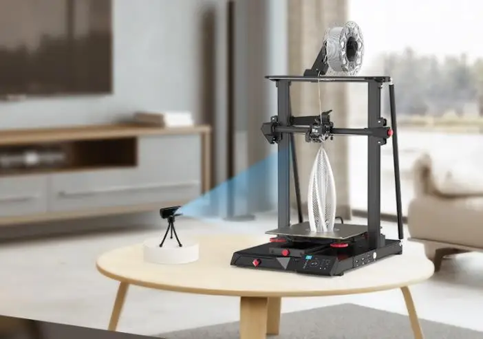 HD камера интеллигентая (ый) 3D принтер cr-10smart Pro промышленный ручной печатное оборудование высокой точности 3d волоконного принтера