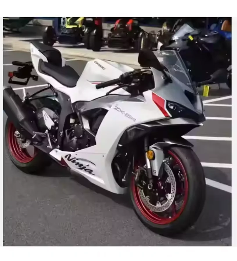 Свежие продажи 2025 оригинальный спортивный велосипед мотоциклы Kawasakis 2024 ZX-6R ниндзя Супербайк