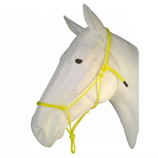 Exclusive Equine Horse Halter cotton braided synthetic Made from high quality perfect for training natural horsemanship rope