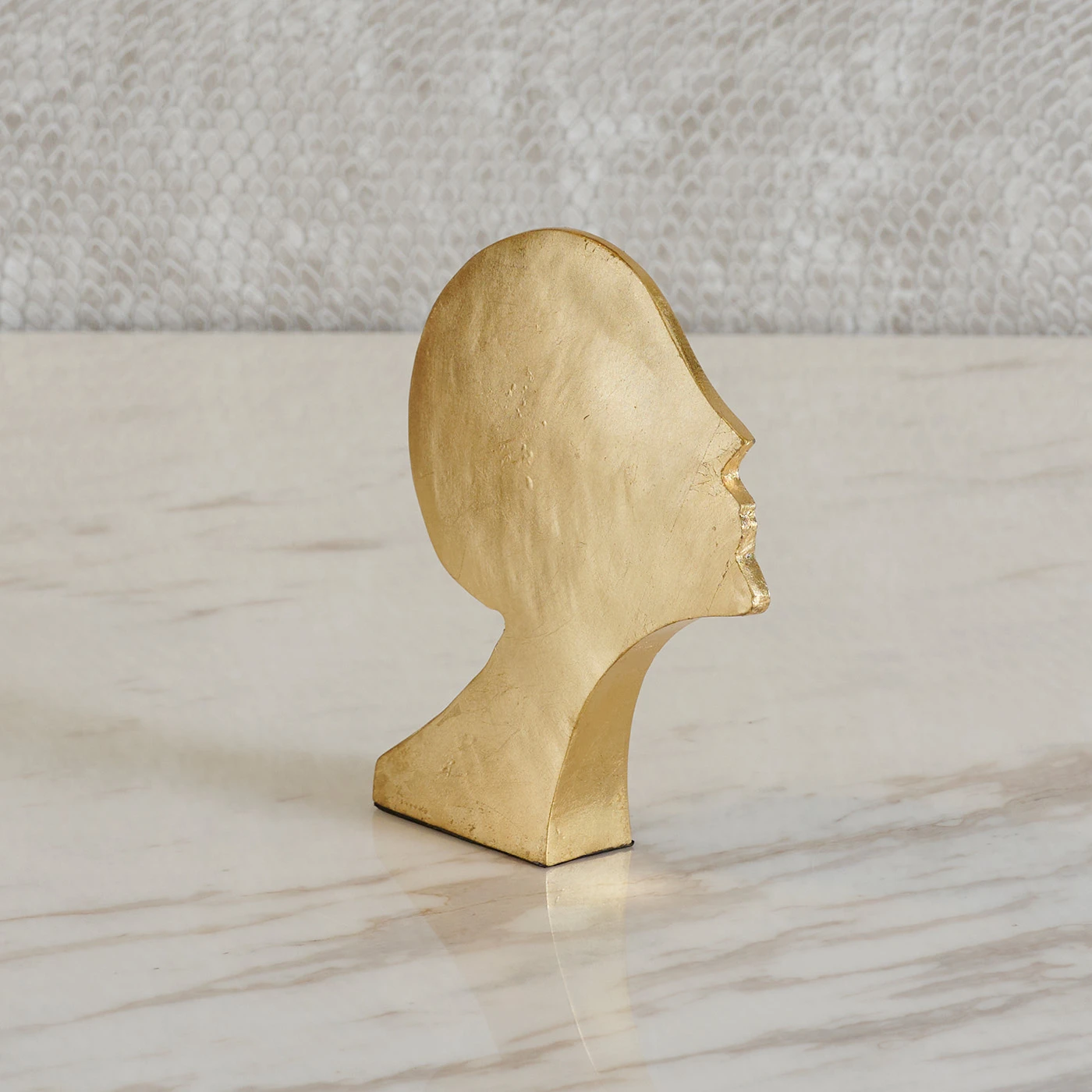 Metal wall decor fancy gold/silver sculpture table top decor accessories for home office desk decoration hotel room restaurant