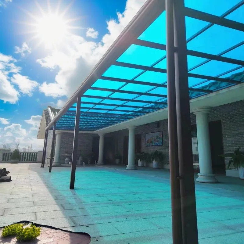 Durable Waterproof Outdoor Canopy Aluminum Frame with Polycarbonate Roof for Balcony Awning and Patio Covering