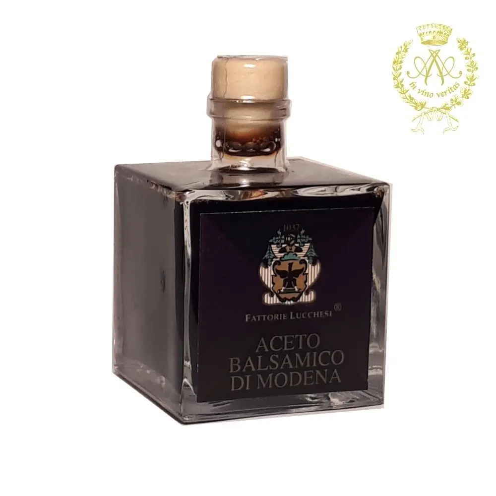 MADE IN ITALY Balsamic Vinegar 100 ml Tipical DOP Aged Premium quality Rich Sweet dense pure