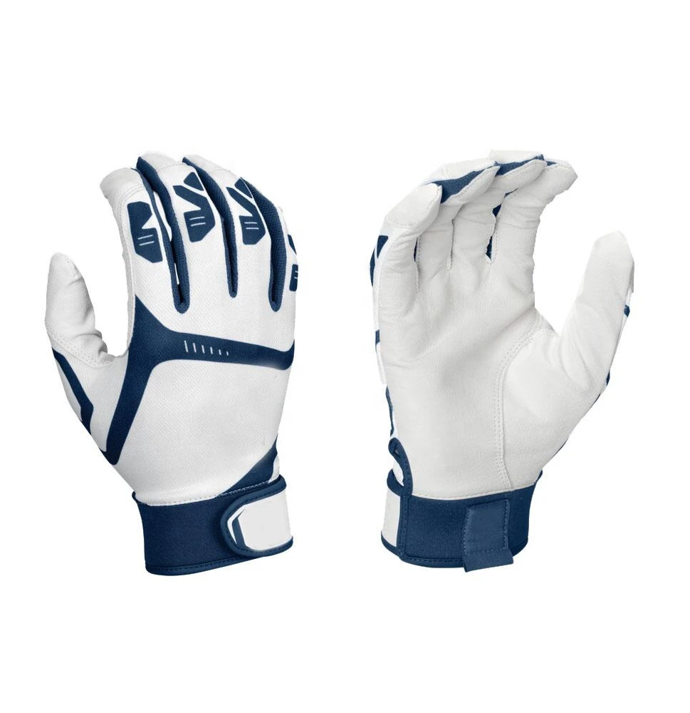 Genuine Leather Baseball Batting Gloves Adult Youth Bat Glove Professional Softball Custom Made Glove