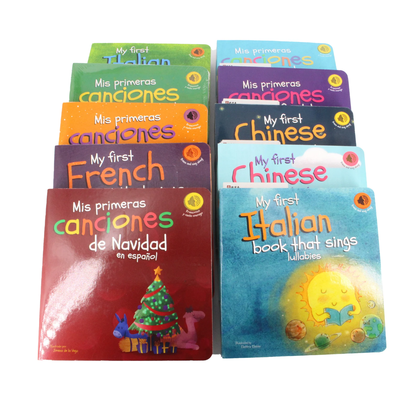 Best New Year Early Learning Touch and Feel Sound Books for 1~2 Year Old Babies Smart Interactive Preschool Talking  Toys