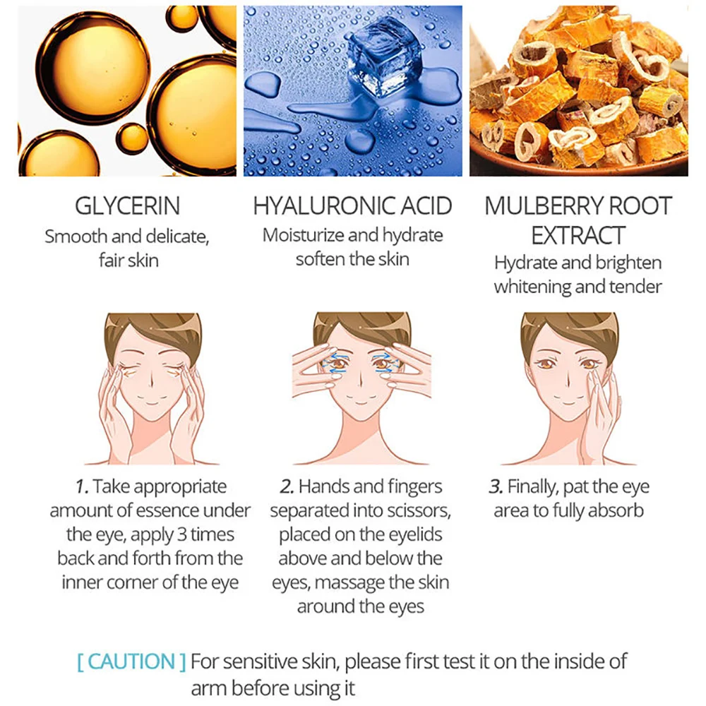 Moisturizing Eye Serum anti wrinkle Eye Care Placenta Capsule Eye Care