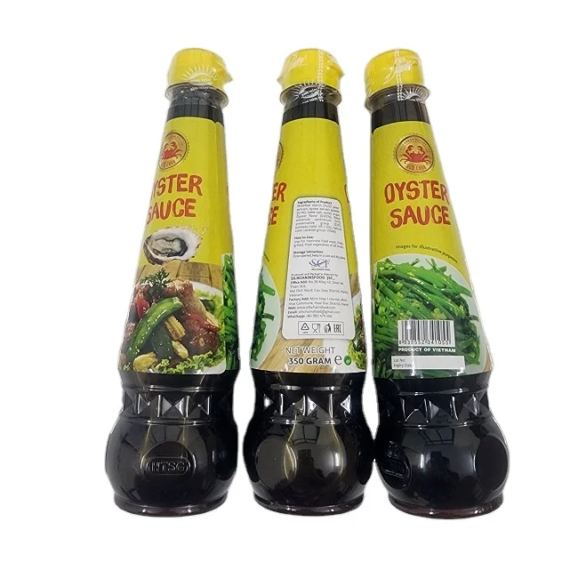 Oyster sauce 350 Gram bottle Oyster sauce 350 Gram Red Crab good quality for whole sale