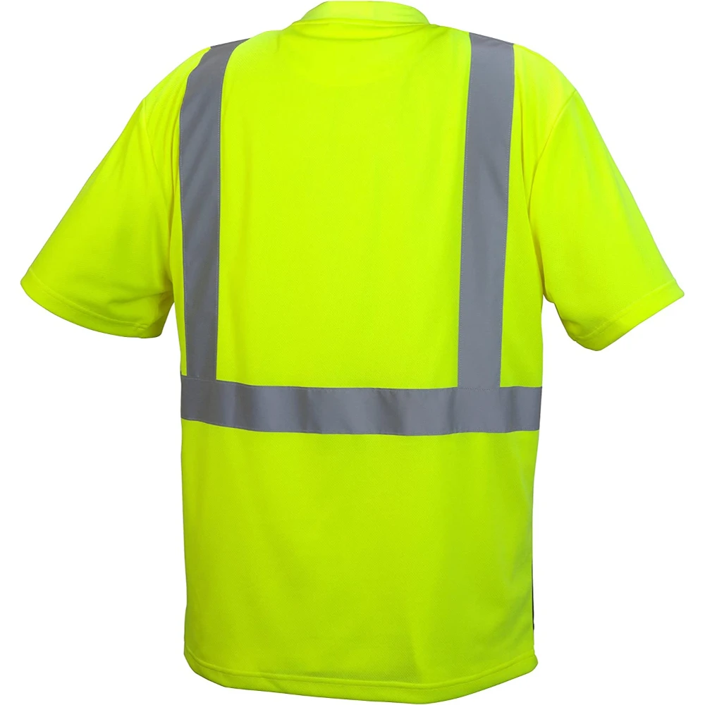 Reflective Safety Shirt Personal Security Construction High Visibility Hi Vis Work Safety Reflective Clothing