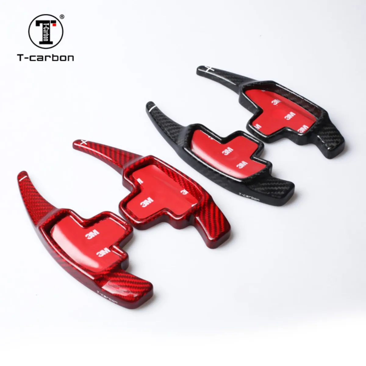 Car Steering Wheel Paddle Shift For Mercedes Benz Carbon Fiber Paddle Shifter Car Interior Accessories T-carbon Shift Paddles