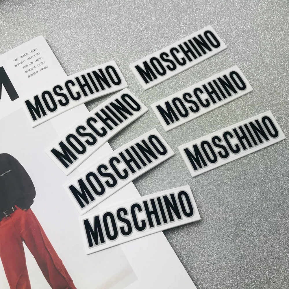 Custom Designer Silicone 3D Pvc Luxury Flag Patches Rubber Brand Logo Velcroc Patch