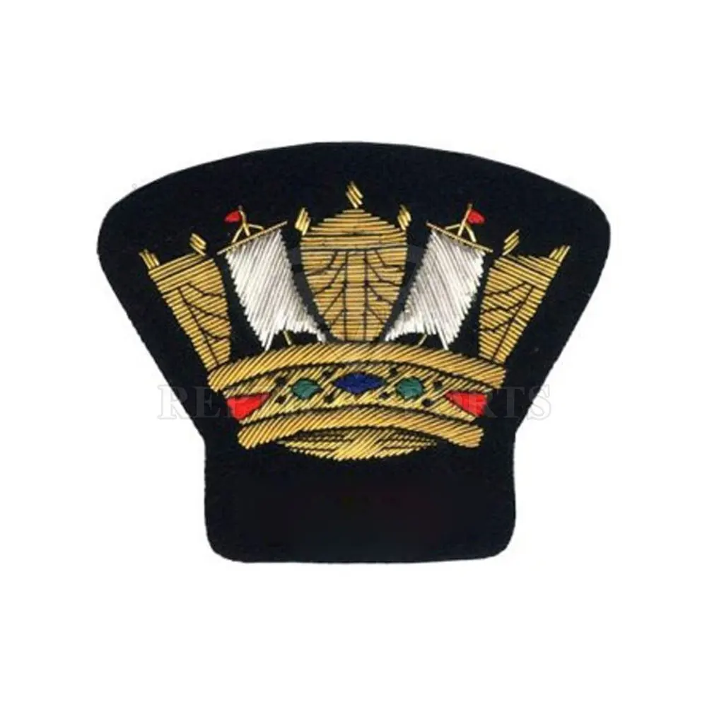OEM Customized Embroidered Blazer Badges In Wholesale 2024 Good Selling Blazer Badges