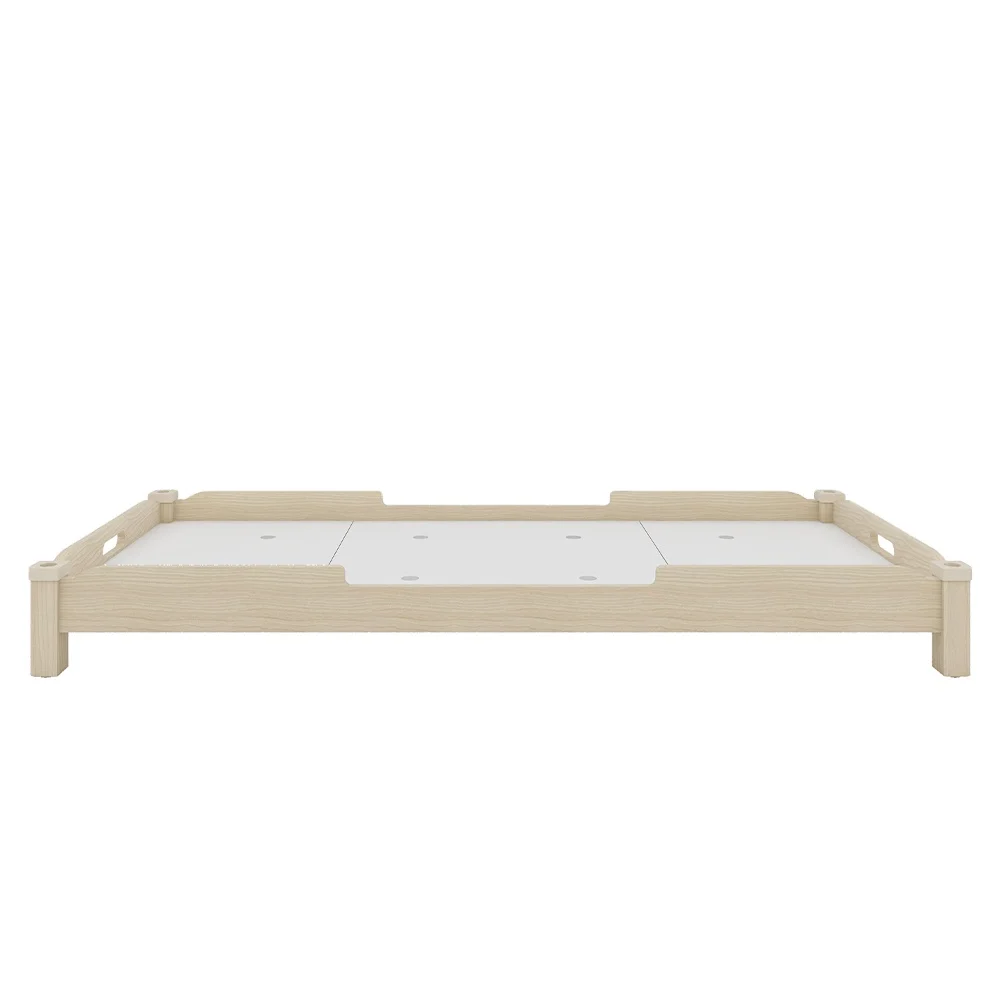 EMA Factory Directly Supply Good Price Wooden Stacked bed for Kindergarten School  kids beds