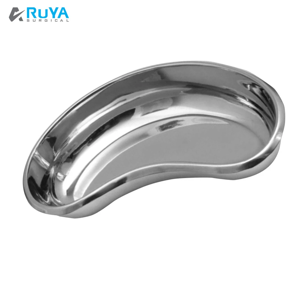 Stainless Steel Hollow Ware Bowls Surgical Instruments Stainless Steel Kidney Tray Dishes Reusable Metal Basin CE ISO