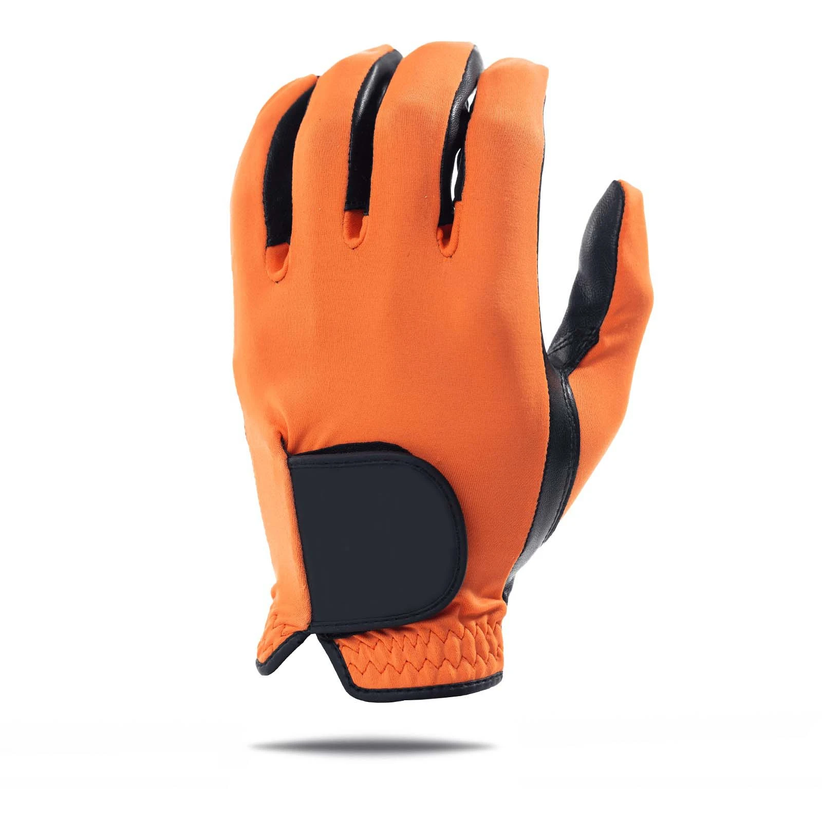 New Style Lady Half-Fingered Sport Gloves PU Leather Breathable Fingers Golf Glove with Three Colors in a very affordable price