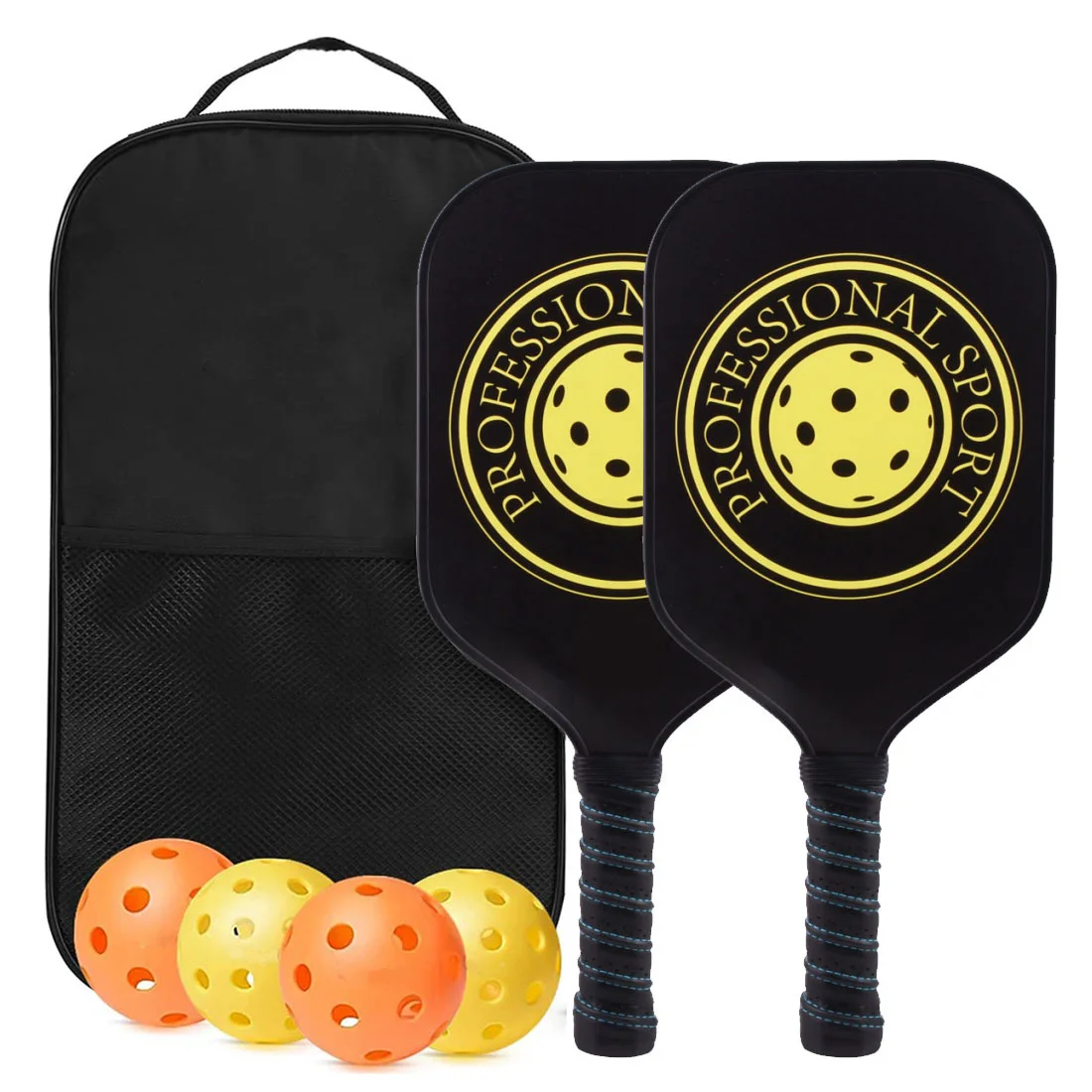 Outdoor Sports Carbon Fiber Pickleball Balls 18k Cricket Paddles Carbon Fiber