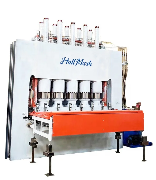 Long service life short cycle hot press laminating machine for PB/plywood/chipboard/MDF