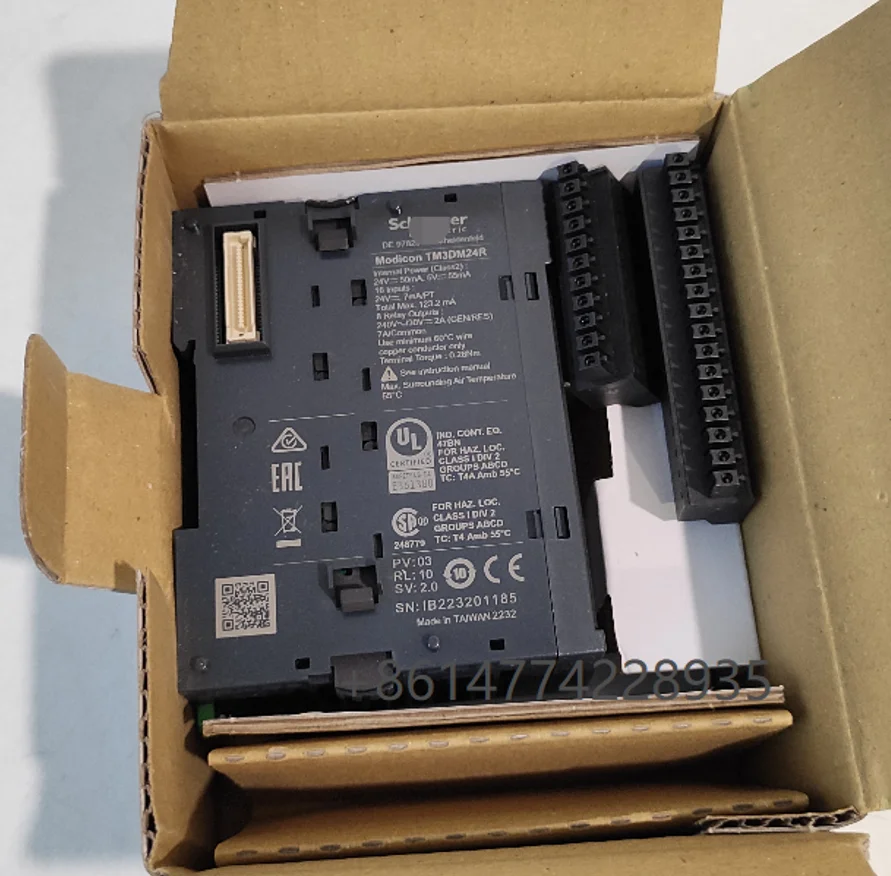 Оригинальный и новый модуль TM3DM24R plc TM3 серии 24 IO реле