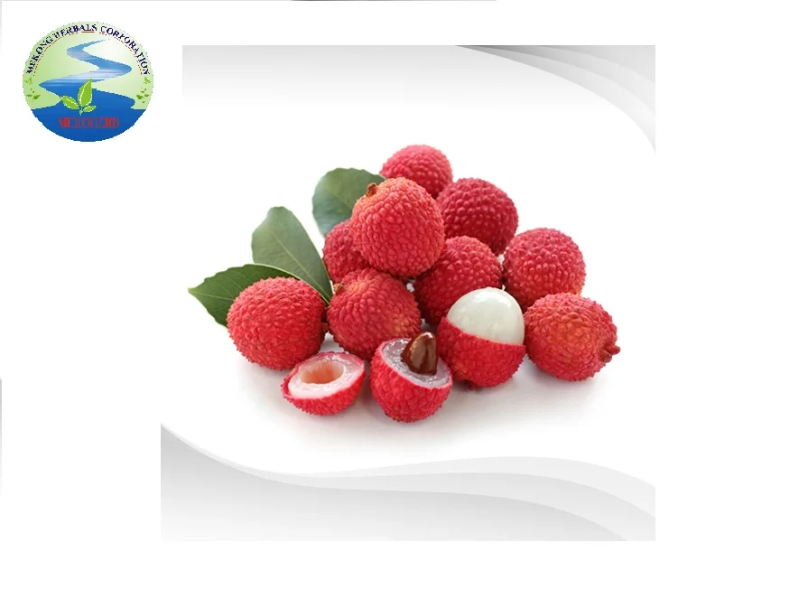 100% Organic lychee extract powder brand Mekong Herbals Origin VietNam