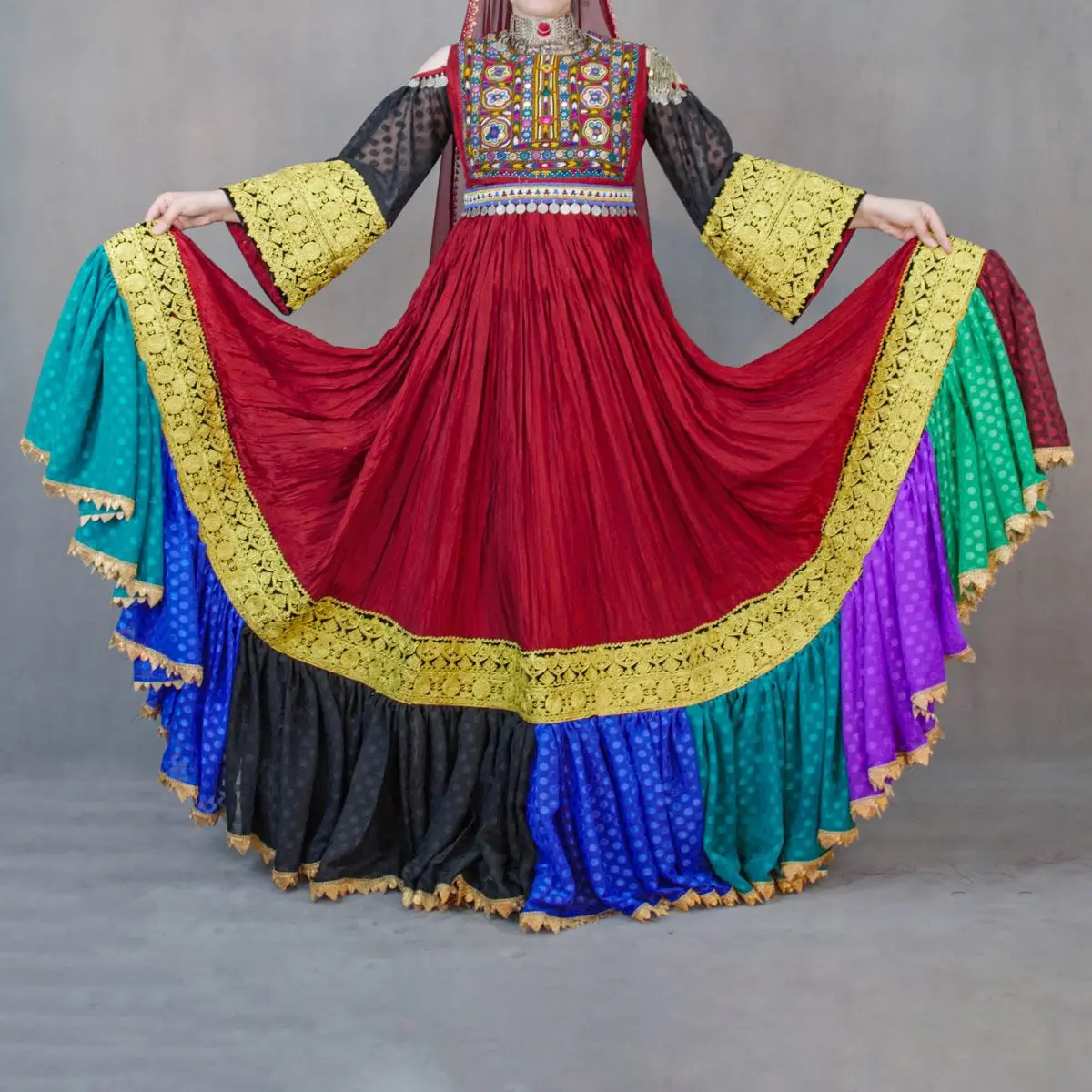 Kuchi afghani dress afghani suit ethnic Afghan traditional Kuchi suits tribal Afghanistan Dresses for Eid