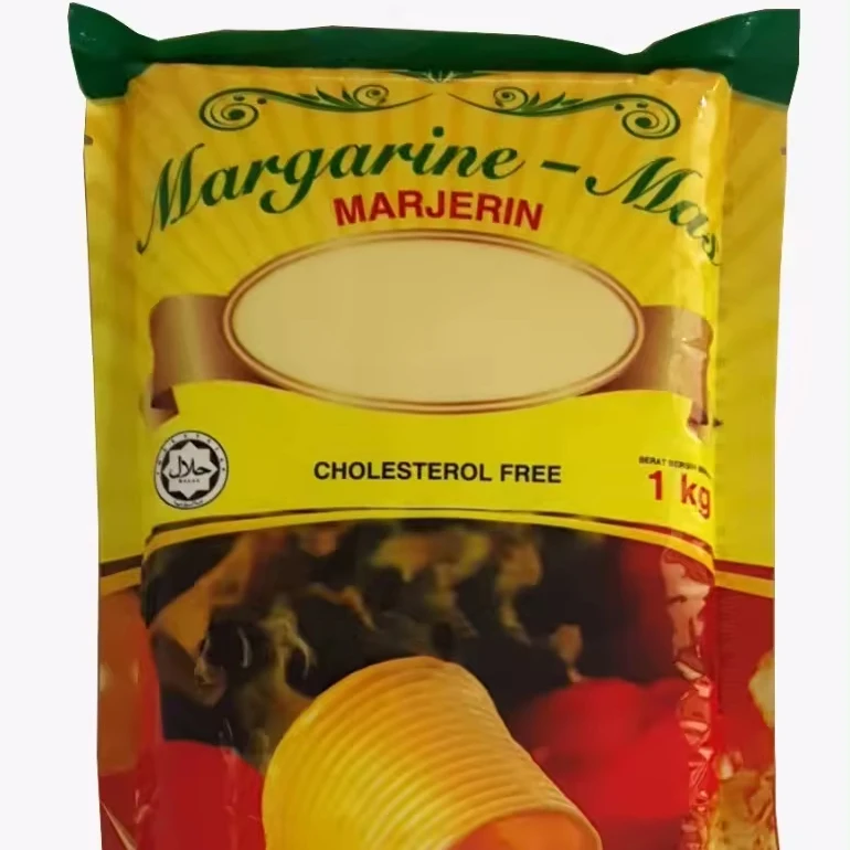 TOP Selling MARGARINE MAS Retail pack 1kg Halal Certified Bakery Margarine (Premium Buttery Flavour)