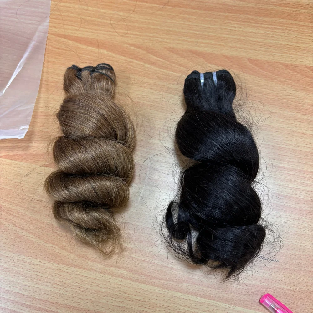 Grade 12A Remy Indian Virgin Hair Extensions Smooth No Tangle Silky Straight Wholesale Deep Loose Wave Style Human Hair