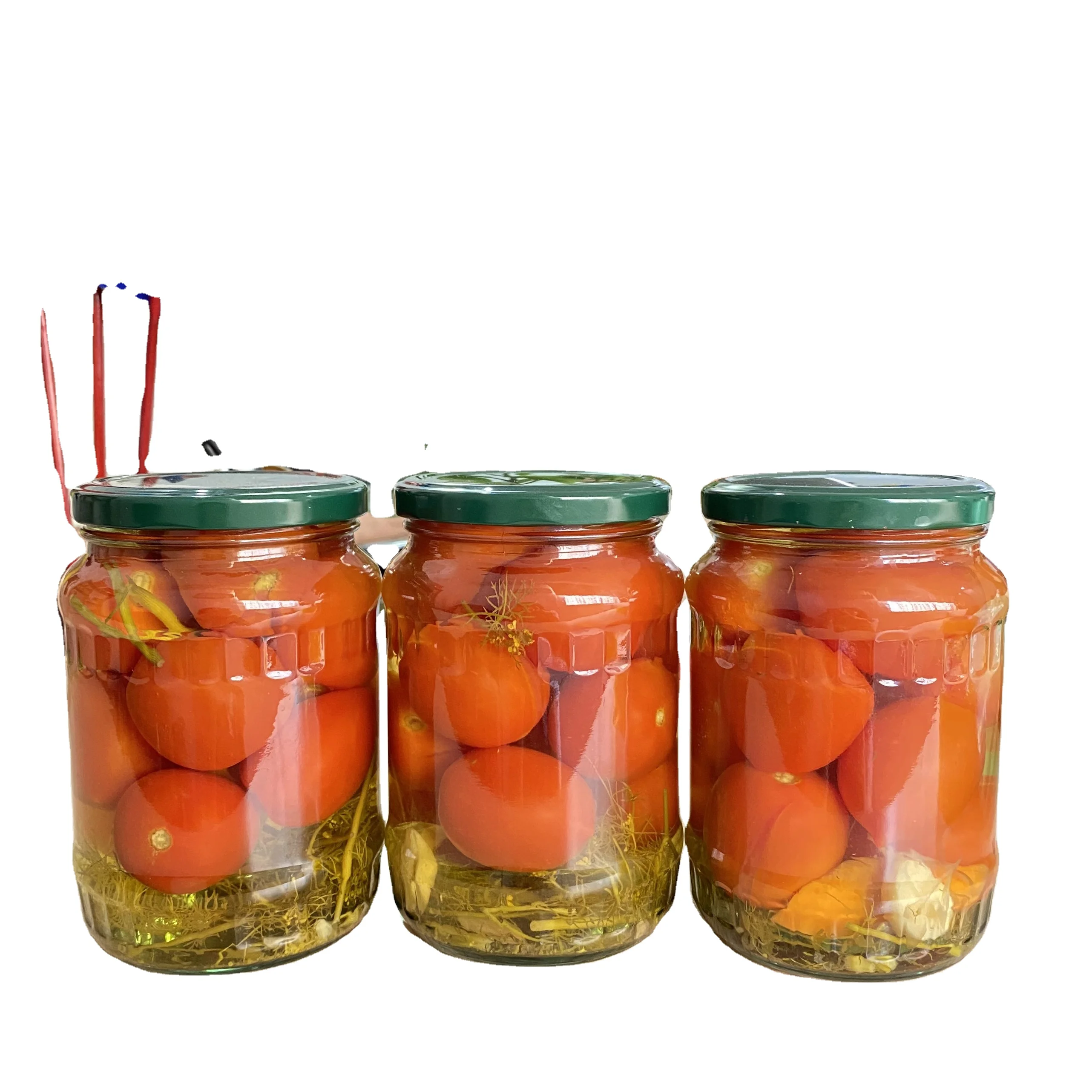 Специальное предложение международный стандарт вкусный цельный помидор в уксусе маринованные помидоры в каменной банке