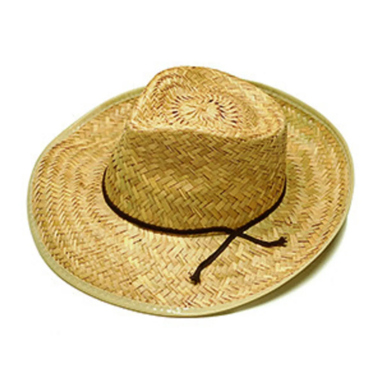High quality beach sun protection lifeguard hat custom printed under natural grass Mexican straw hat custom logo Good Material.