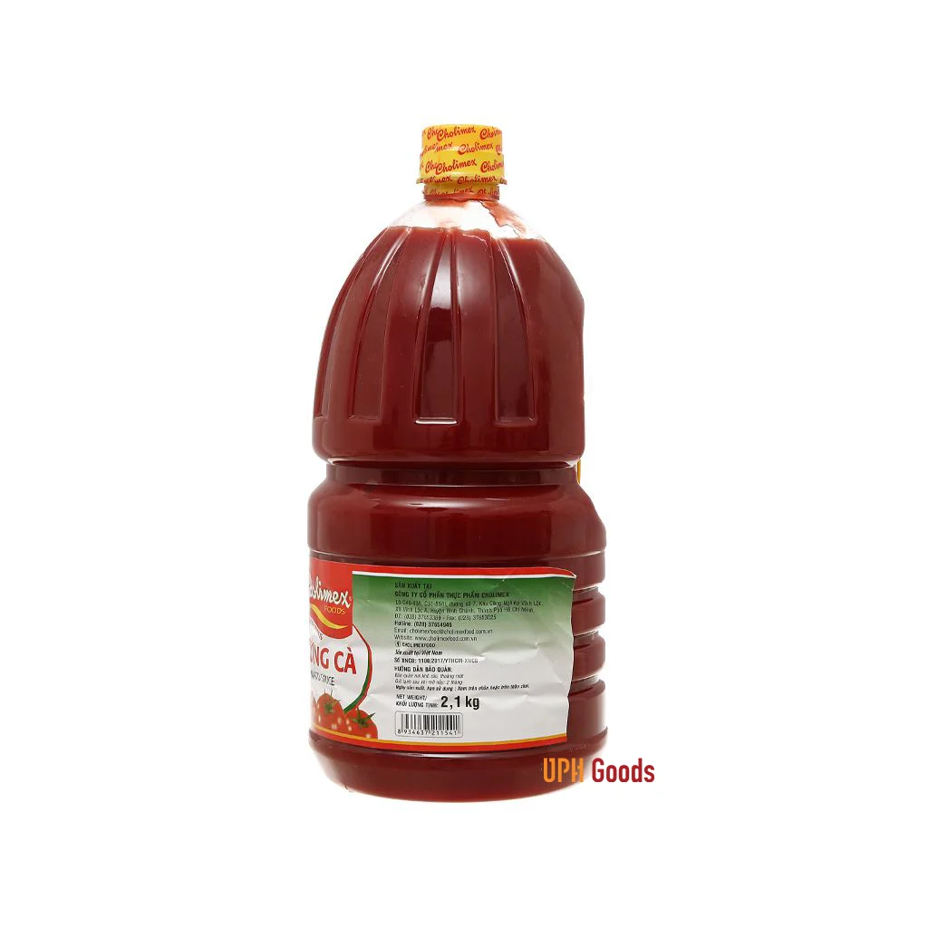 Hot sale sauce import products of Vietnam Cholimex tomato sauce - 2.1kg with original spices -  pet bottle