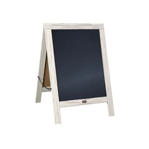 Asweets Kids Educational Toy Wooden Stand Art Easel Drawing Board with Chalkboard and Magnetic for Creative Drawing for home