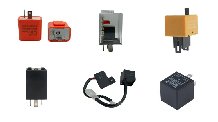 Speed Adjustable Electronic LED Flasher Relay 8 pin Flasher Relay for Light Bulbs