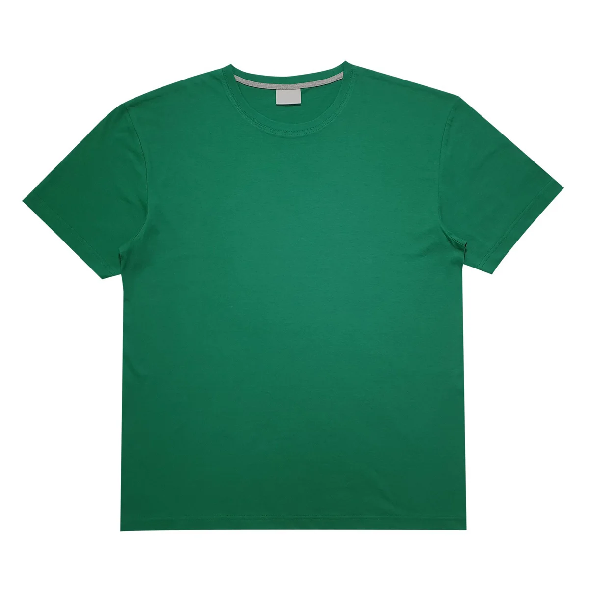 Casual style T-shirt for men Short sleeves  O-neck collar wholesale prices 100% cotton Green