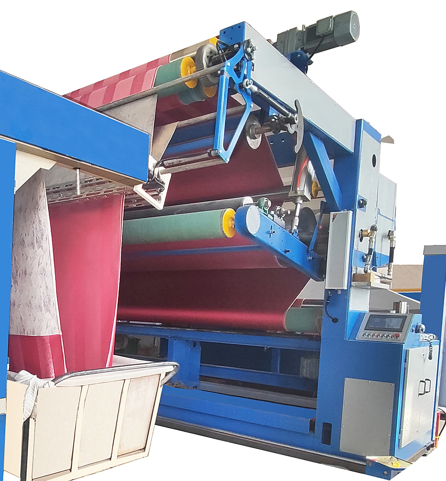 Станок для отделки текстиля Youneng, 8 камер, газовая Термоусаживающая полиэфирная ткань