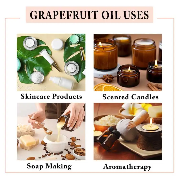All Natural 100% Pure Grapefruit Essential Oil In Wholesale At Bulk Price | Grapefruit Pink Natural Blend Essential Oil