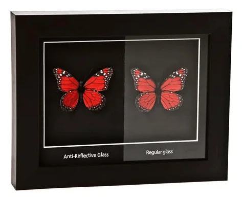 Wholesale non-reflective nreal aie ag ar af coated  tempered solar glass sheet for display