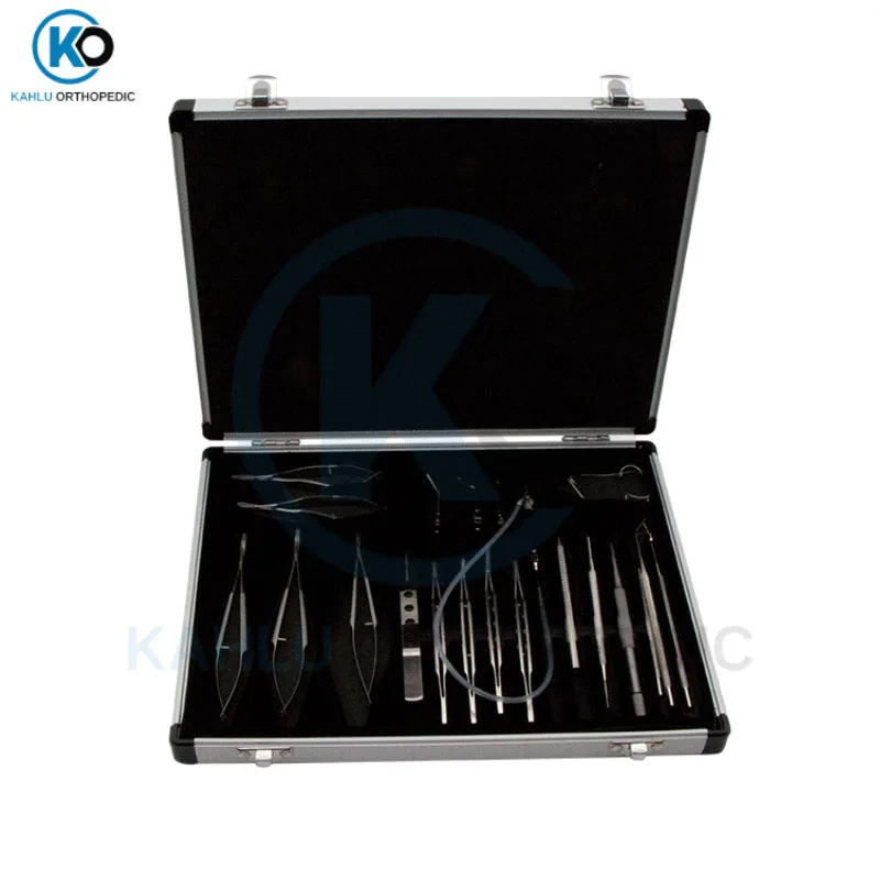 Factory Price Eye Surgery Instruments Optics Instruments Titanium Cataract and Intraocular Lens Implantation Set
