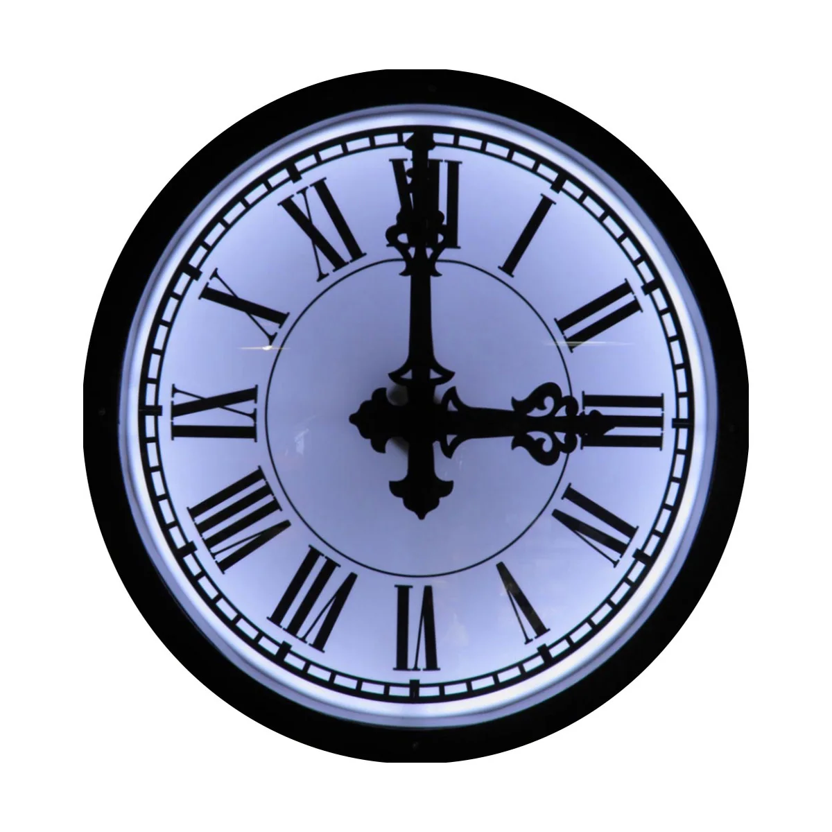 Good quality Street clock D600 mm on a steel pole guarantee of quality goods