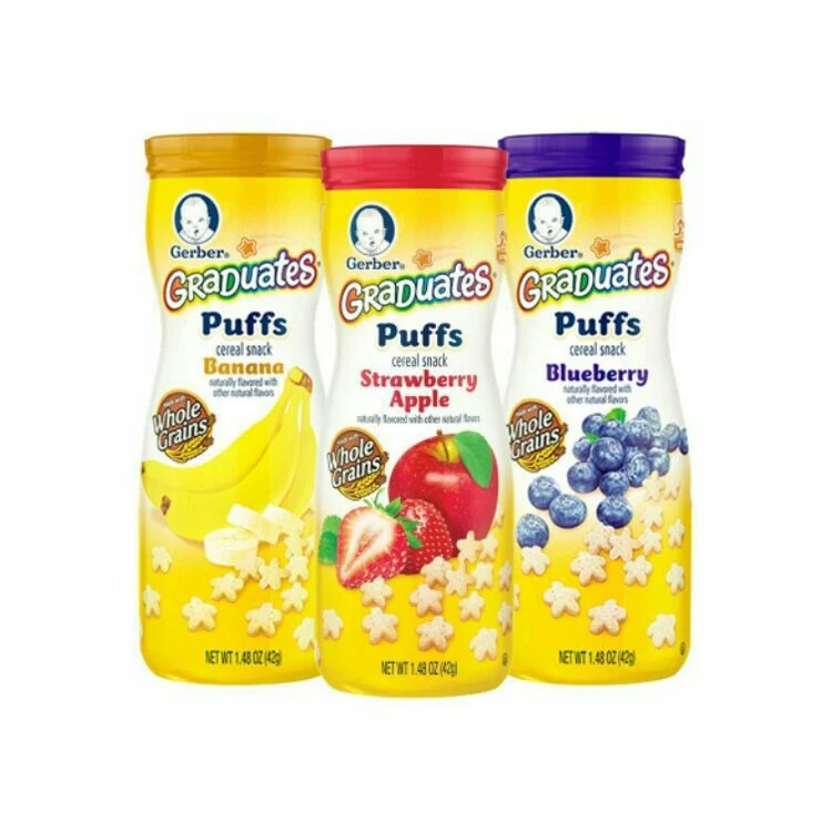 Wholesale Supplier Gerber Graduates Puffs For Sale At Low Price