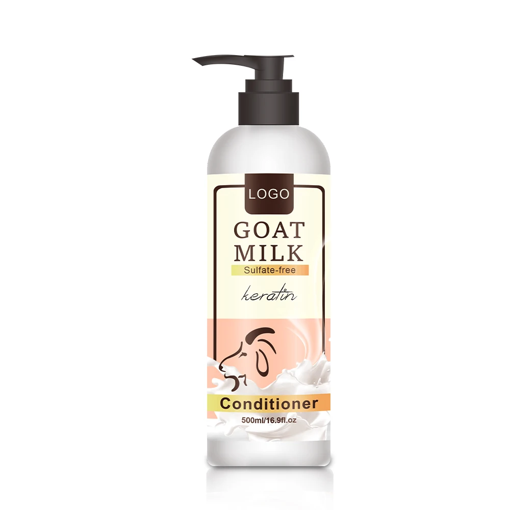 Natural organic goat milk shampoo  gentle PH balance moisturizing and nourishing hair, cruelty free shampoo