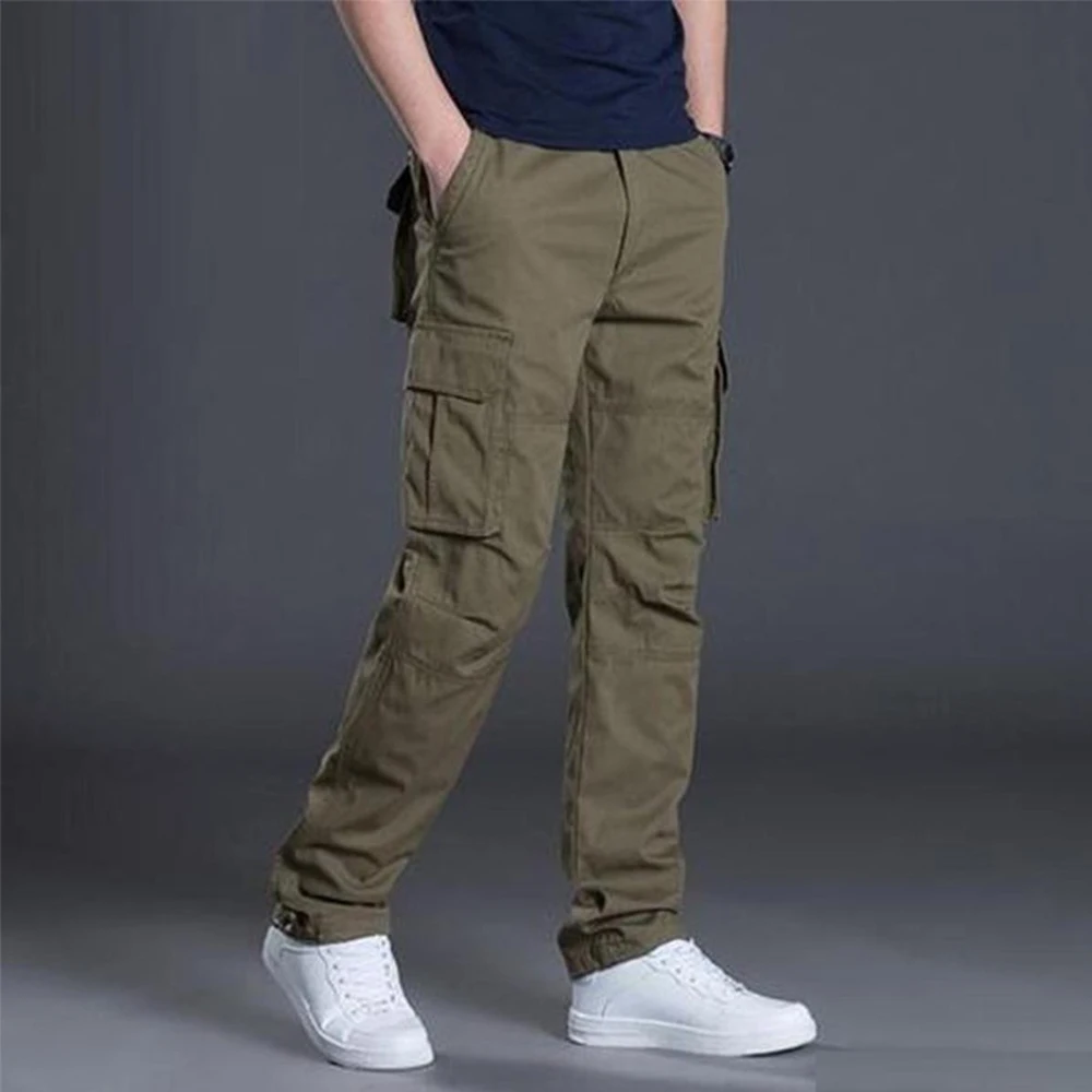High Quality New Collection Men Stretchable Cargo Pants Lightweight and Comfortable Long Utility Trousers for Casual Use