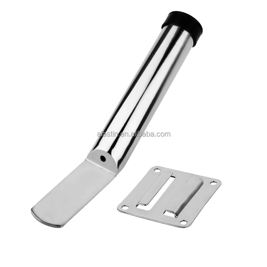 Clamp-On-Adjustable Rod Holder Stainless Steel Rod Holder AISI316 Alasting Fishing Rod Holder