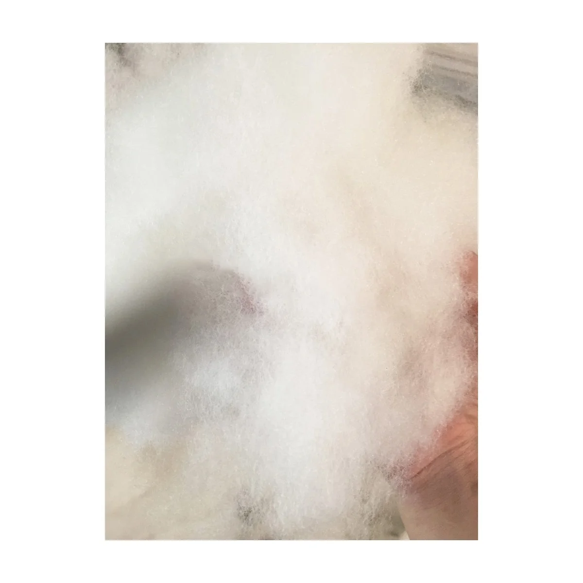 Сделано из 100% чистого полиэстера, искусственный пух, скрепленный узор для изготовления ботинок/шляп, оптовая продажа, Произведено во Вьетнаме