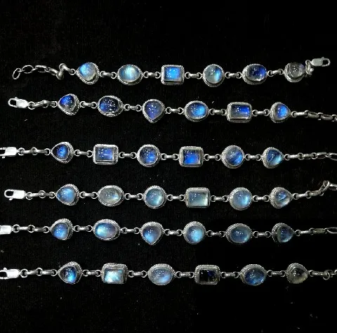 Silver Chunky Bracelets