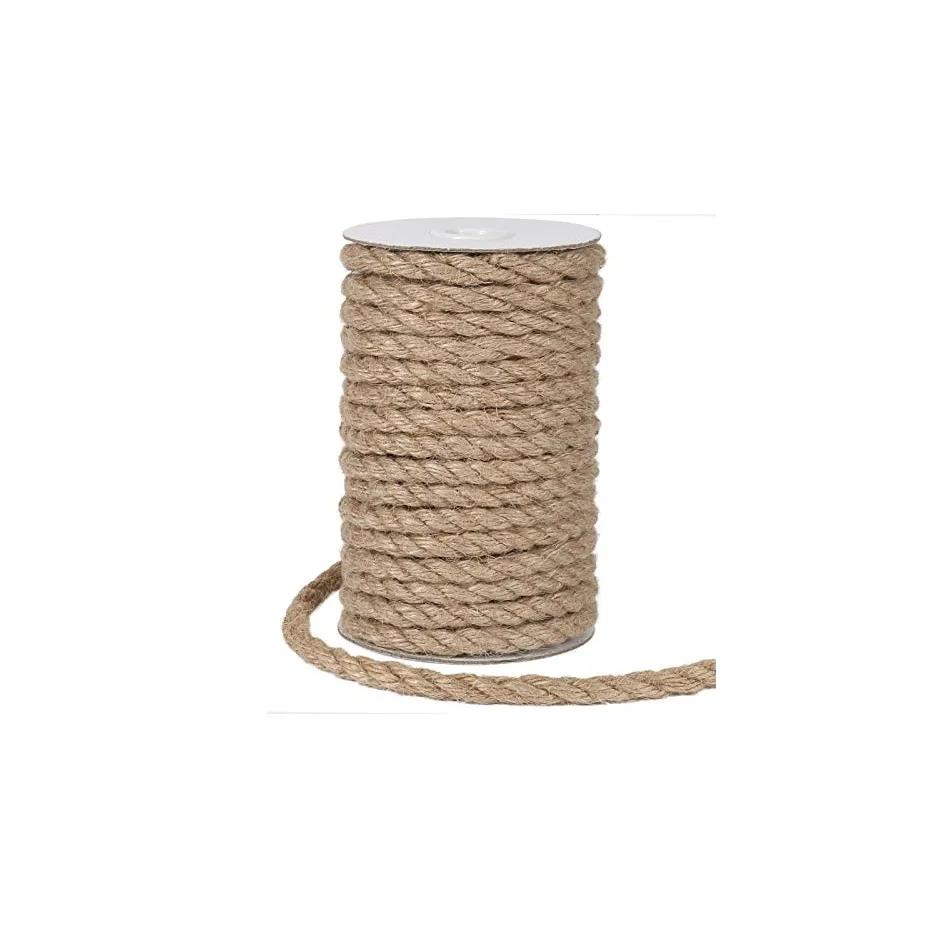 100% High Quality Export Oriented Jute Ribbon Jute rope Hemp Rope Recyclable Packaging Jute Rope From Bangladesh
