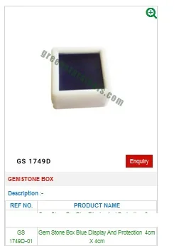 Gemstone Box GS 1749D-01 For Jewelry Tools -Jewellery Tools