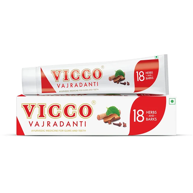 Vicco Vajardanti Herbal Toothpaste 18 Herbs and Barks - 150g