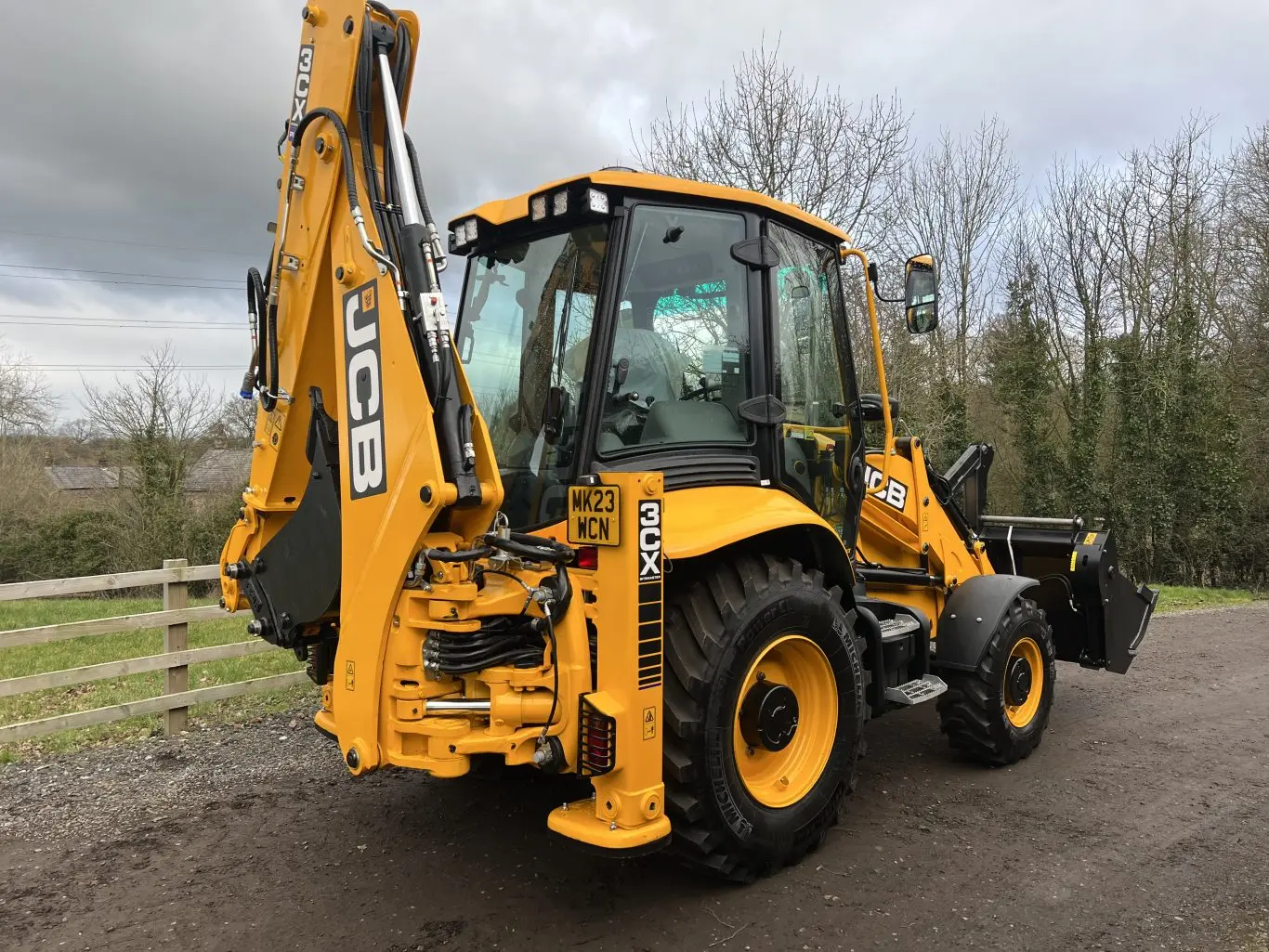 JCB 3CX PLUS Backhoe Loader UK Origin