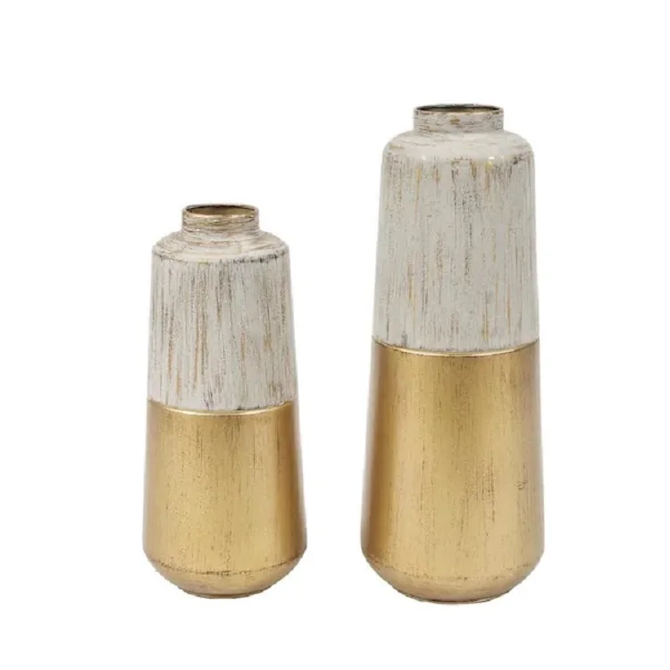 Standard Design Pure Iron Different Sizes Vases With Top Quality Customized Shape Decorative Flower Pot